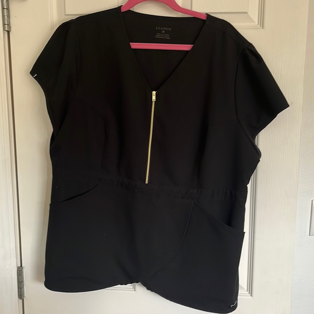 Jaanuu gold zip tulip top 2X SOLD